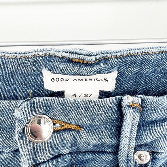 Good American Good Legs High Rise Skinny Jeans 27 Indigo149 - Picture 5 of 6